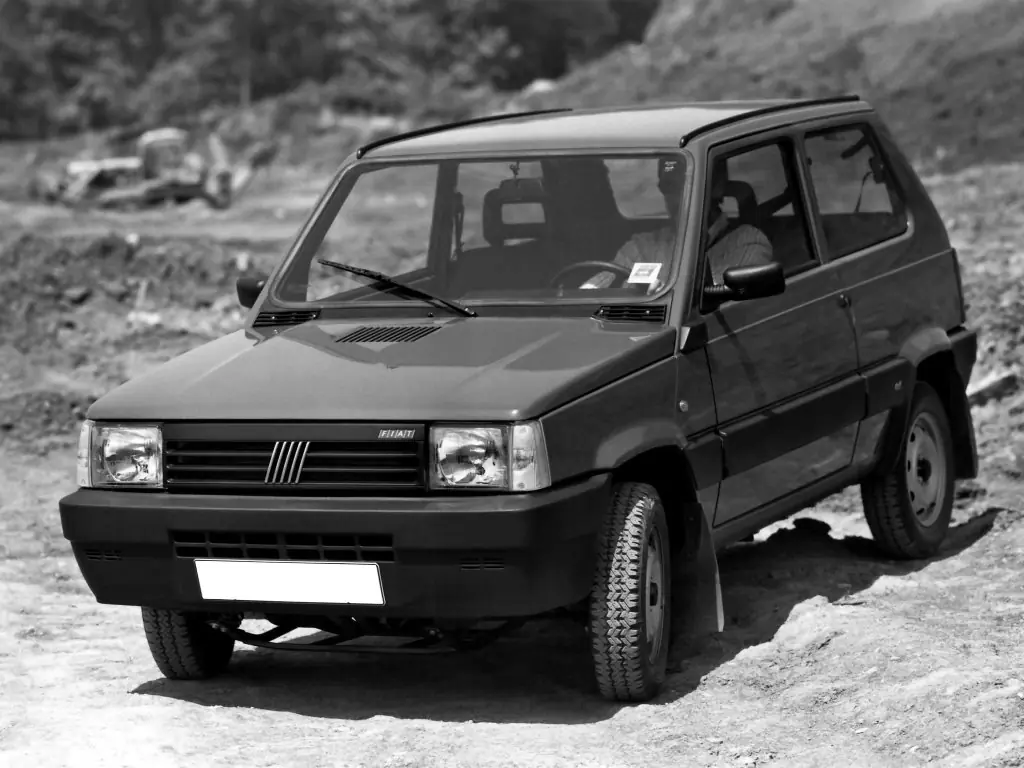 Fiat Panda (ZAF 141) 1 поколение, 2-й рестайлинг, хэтчбек 3 дв. (07.1991 - 09.2003)